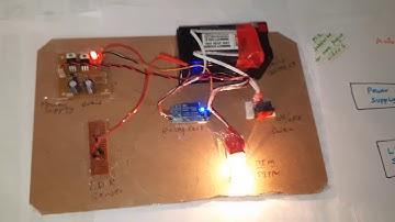 Automatic Headlight Dimmer / Dipper for Vehicles Using LDR |  Inspired Award Project