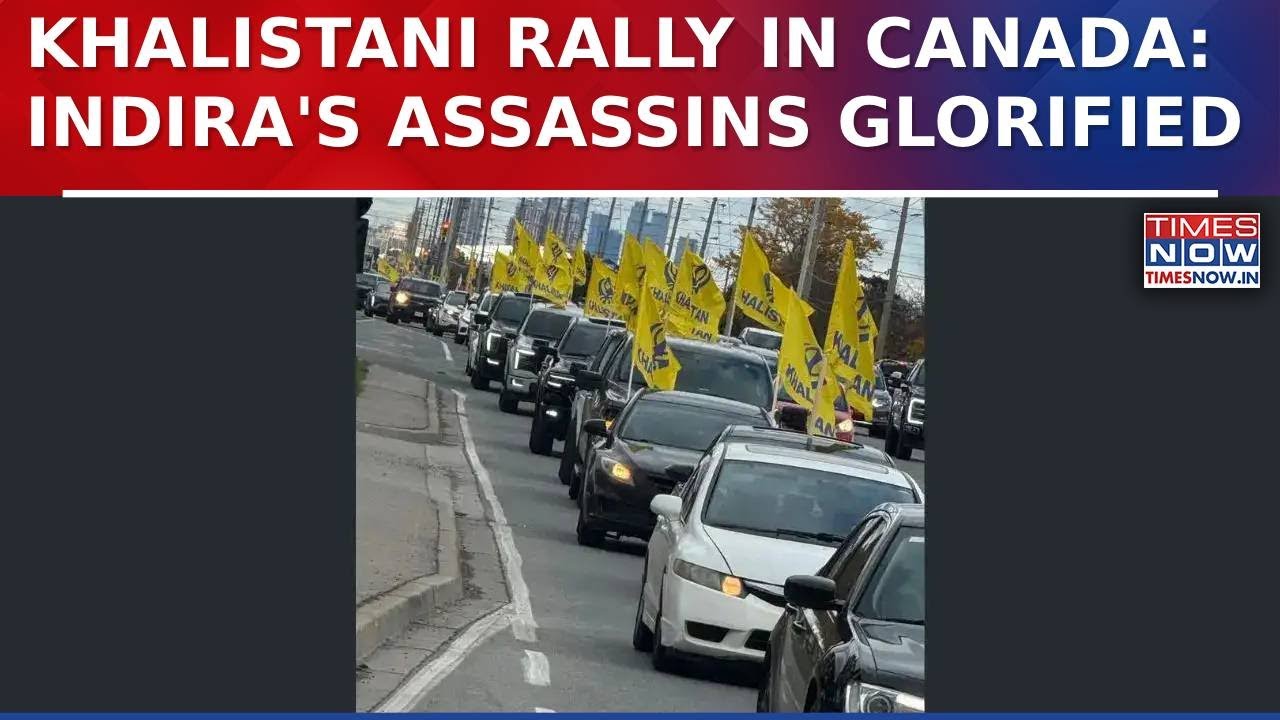 Pro-Khalistani Rally Held in Canada, Indira Gandhi’s Assassins Glorified Amid Rising Tensions| Watch