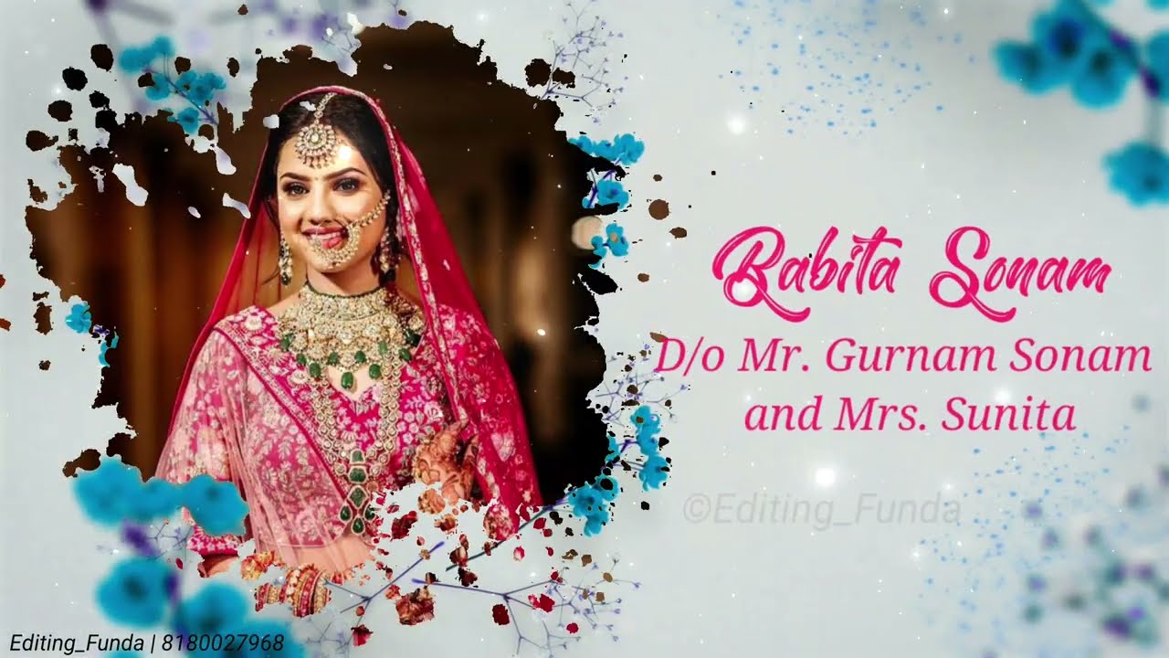 wedding invitation video editing | Cinamatic wedding invitation video | Kinemaster