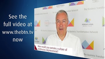 Creating a Culture of Continuous Improvement with Bryan Robertson
