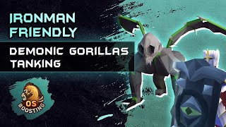 Demonic Gorillas - Ironman Boosting by Old School Boosting