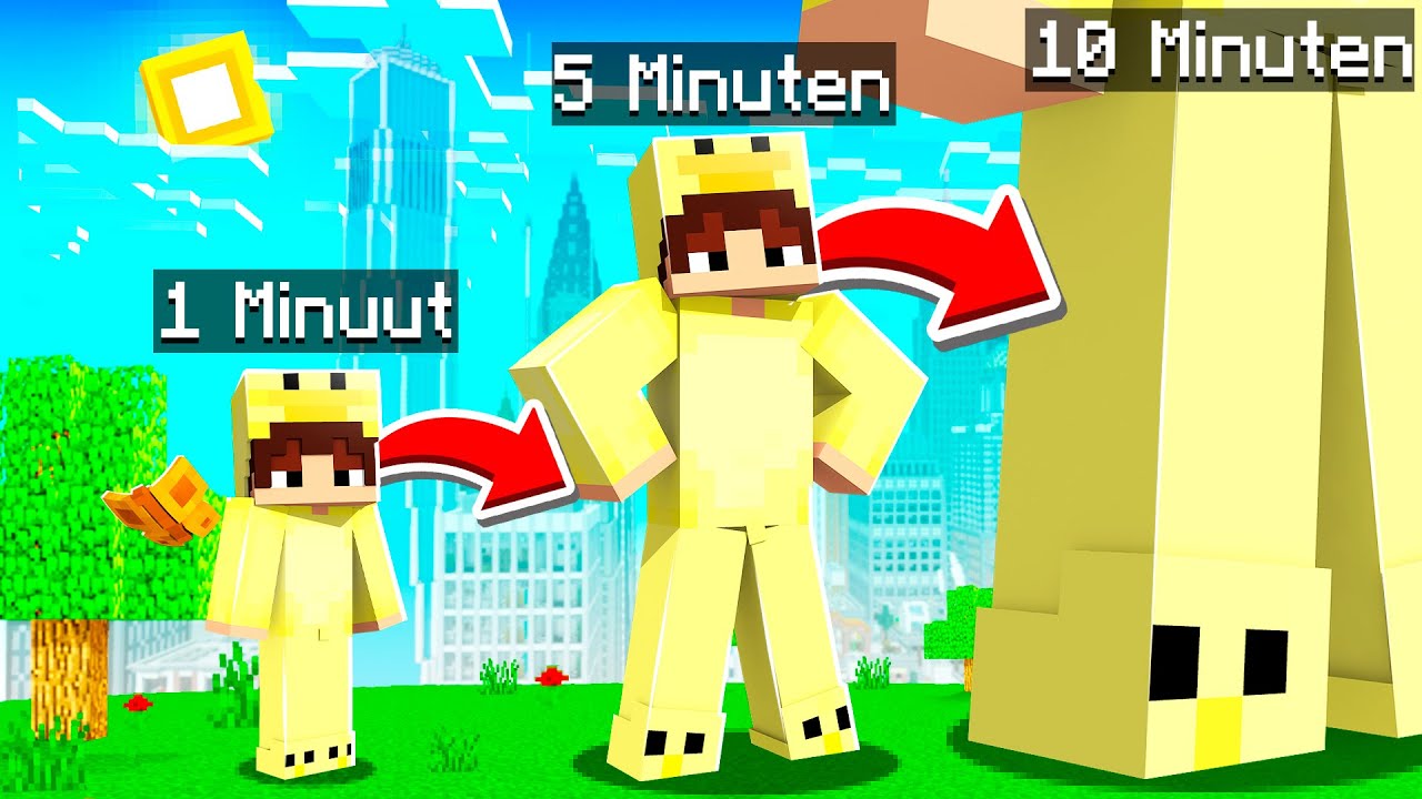 MINECRAFT Maar ALLES is 100x GROTER!