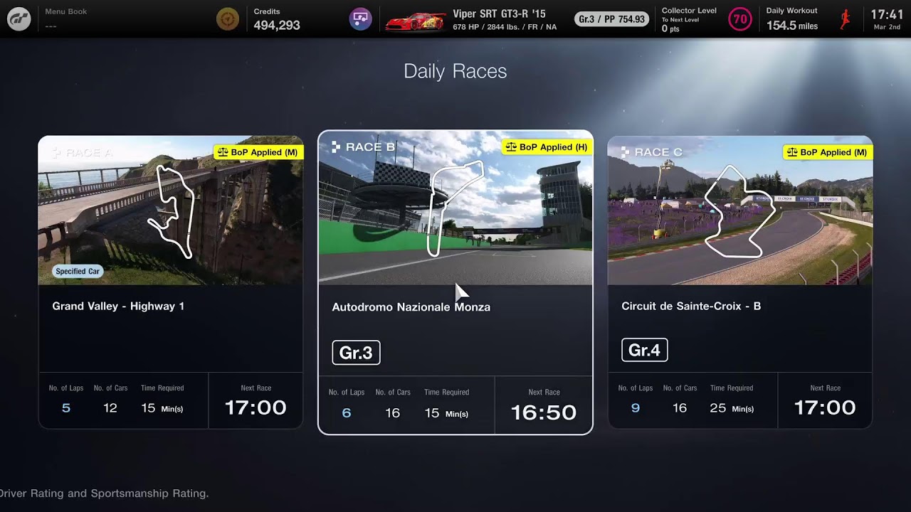 GT7 Daily Race B Live