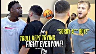 "I'll Bet a $1000 Against You Sorry A** Boy!" SH** Talking TROLL Tried To Fight EVERYONE!!