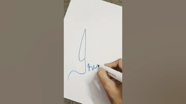 I Alphabet Beautiful signature practice #shorts #ytshorts #cursive #writing #viral #signaturestyle