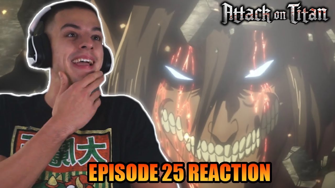 SEASON FINALE! Attack On Titan S1 EP 25 | REACTION!