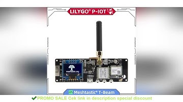 LILYGO TTGO Meshtastic T-Beam V1.2 ESP32 LoRa 915MHz 433MHz 868MHz 923MHz WiFi BLE GPS With 0.96 inc