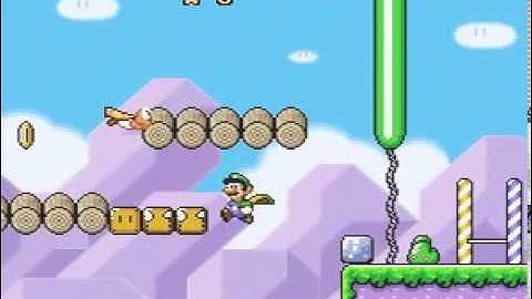 SMW Custom Level - Lunar Legends - Cerulean Heavens 4