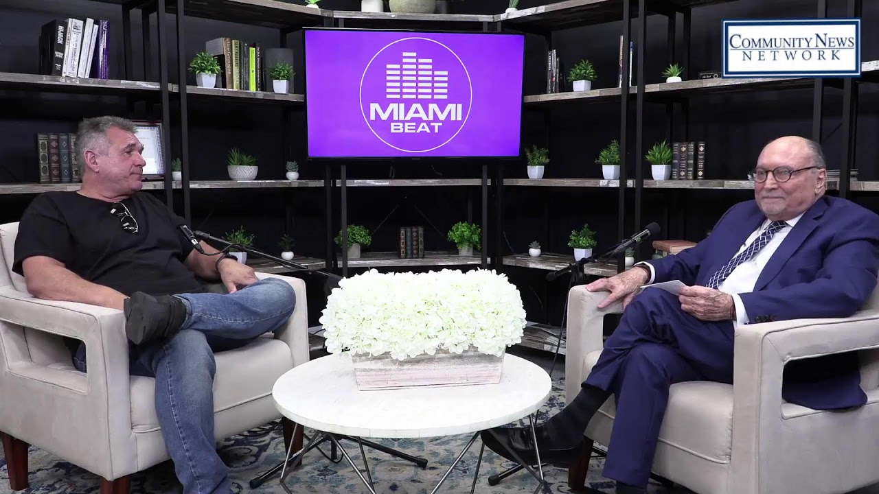 Miami Beat Host Rene Guim welcomes Lewis Martinee, Producer