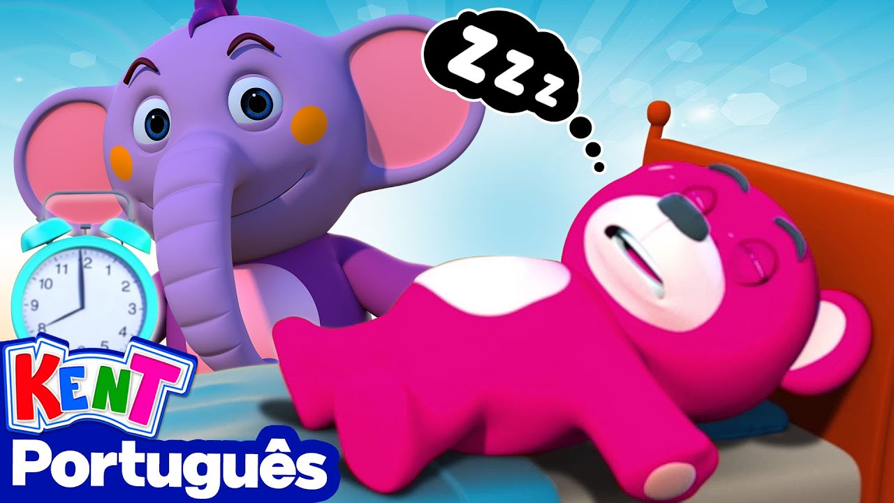 Você Está Dormindo, Ursinho de Pelúcia? 🧸💤 Músicas Infantis em Português | Kent o Elefante