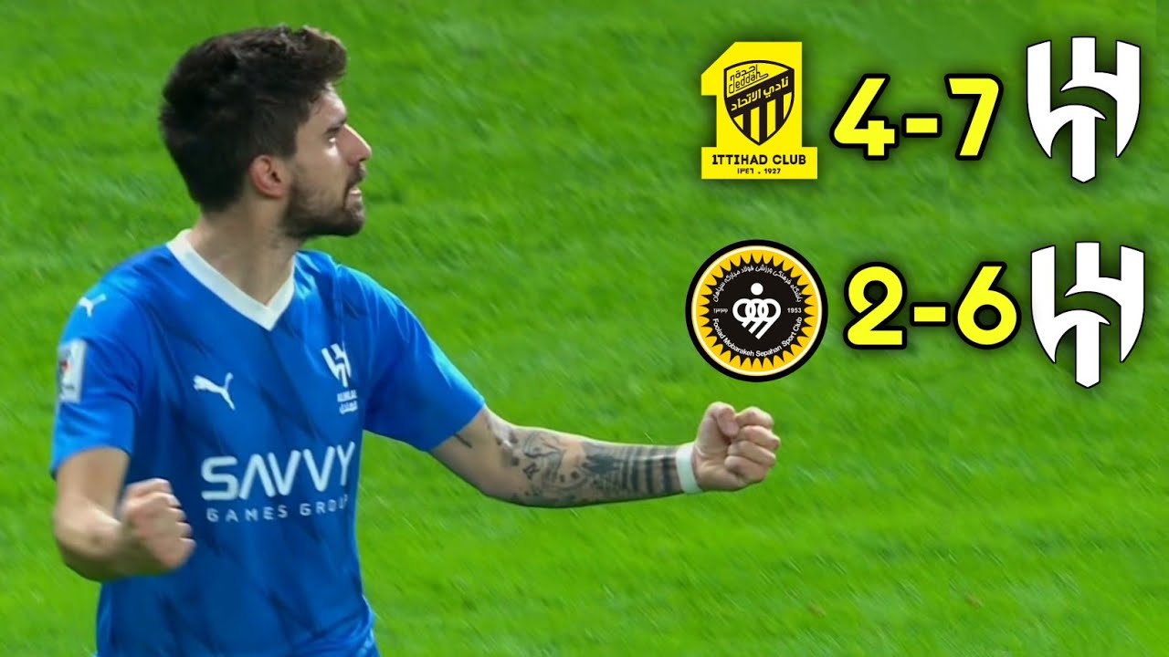 أعظم المباريات التي قلب فيها الهلال النتيجة رأسا على عقب 2024 | جنون المعلقين