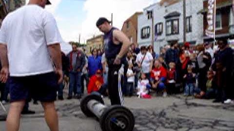 Chris Lehman, 240 lb Log Press, Bayview Bash 2011