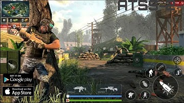 ATSS 2:OFFLINE SHOOTING GAME GAMEPLAY (ANDROID & IOS)