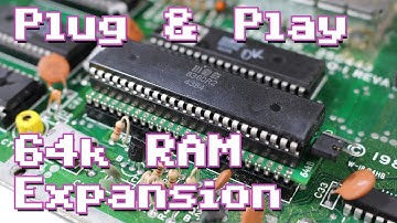 Commodore 16 SaRuMan-TED No Mod 64k RAM Expansion