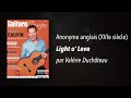 Light O Love Anonyme Par Valérie Duchâteau