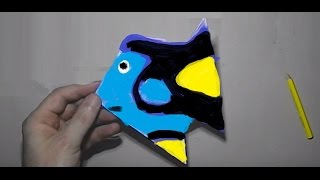 Как сделать оригами рыбку Дори из бумаги А4 своими руками? Как сделать оригами рыбку Дори из бумаги А4 своими руками?