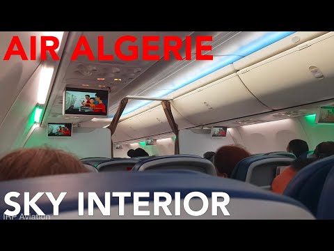 [ 4K UHD ] Inside AIR ALGERIE new Boeing SKY INTERIOR (737-800) + Boarding