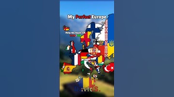 My Perfect Europe #shorts #europe #geography #memes #edit #mapper #geography #mapchart #mapping