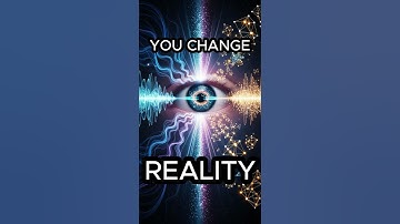 You Change Reality Just By Looking At It (Observer Effect) 👁️ #shorts