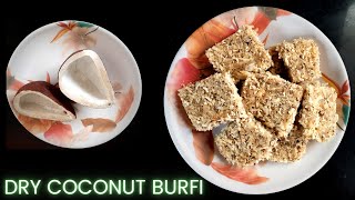 Make Dry Coconut Jaggery Burfi in 15 Minutes- Easy And Healthy Recipe- Vector's Kitchen