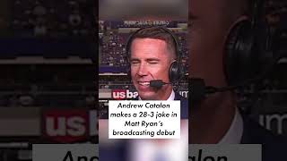 Matt Ryan can't help but cringe every time he hears 28-3 😬😂 #shorts