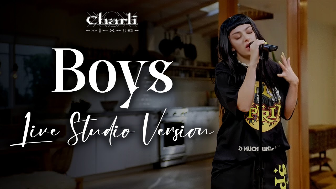 Charli XCX Boys (Live Studio Version) YouTube