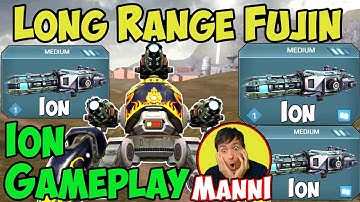 War Robots New Ion (Medium Zeus) Fujin Sniper Gameplay - WR