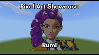 Minecraft Pixel Art Showcase: Rumi