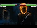 Ghost Rider vs. Blackheart WITH HEALTHBARS (PART 1) | Final Battle | HD | Ghost Rider