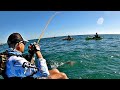 PESCA DE TIBURONES CON JIGS EN EL MAR, ALGO POCO HABITUAL...