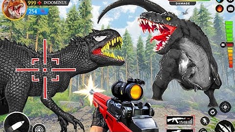 Dinosaur Game – Dinosaur Hunter Game – Android Gameplay