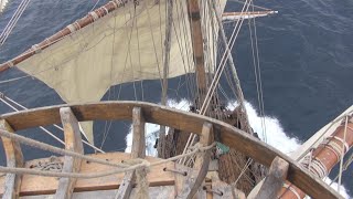 The Salt, The Spray, and the Sails: A Journey on a Sailing Ship