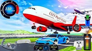 フライトエアプレーンシティパイロットシミュレーター - ボーイング機緊急着陸 - Androidゲームプレイ。#ゲーム screenshot 2