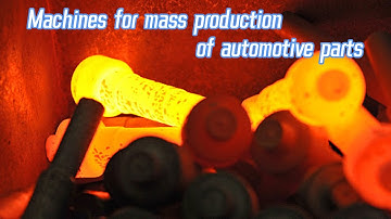 Cross wedge rolling machine Replace Air Hammer forging hammer