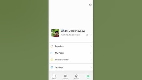 How to CHANGE NAME on WeChat?