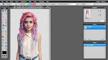 How to make a Glitter Shadow Edit on Pixlr