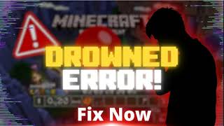 How to Fix Minecraft Bedrock Error Code Drowned