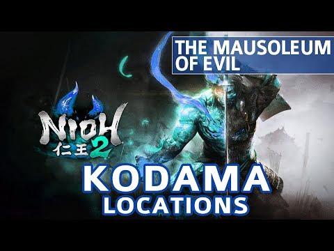 Nioh 2 - The Mausoleum of Evil All Kodama Locations