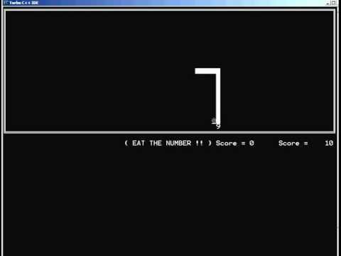 Classic Nokia Style Snake Game C++