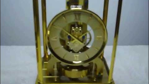 How to Regulate Jaeger LeCoultre Atmos Clock