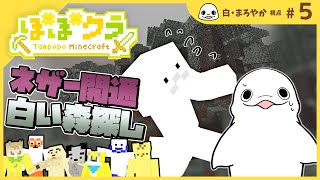 【Maincraft】白い森の素材が欲しい！ネザーも行きたい！ #5  【#たんぽぽマイクラ】
