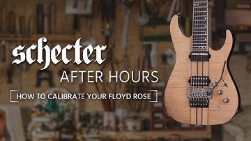 Schecter After Hours: How to Balance/Calibrate Your Floyd Rose