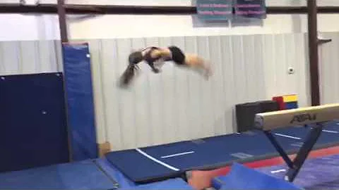 Sarah Proulx-floor tumbling