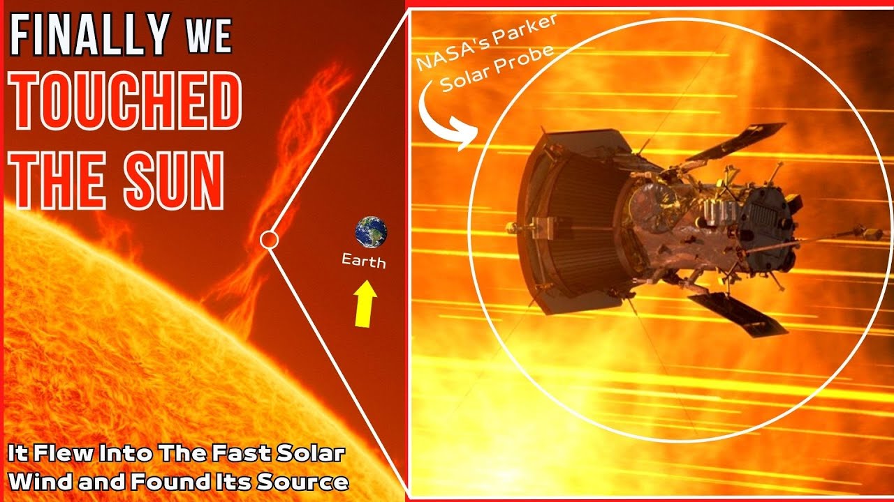 FINALLY! NASA's Parker Solar Probe just made history by touching the Sun - YouTube