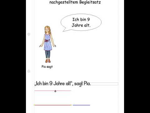Wörtliche Rede mit