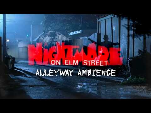 Nightmare On Elm Street 1984 Alleyway Ambience | Spooky Soundscape and Freddy Laughing