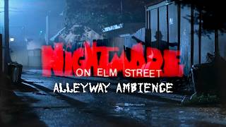Nightmare On Elm Street 1984 Alleyway Ambience | Spooky Soundscape and Freddy Laughing