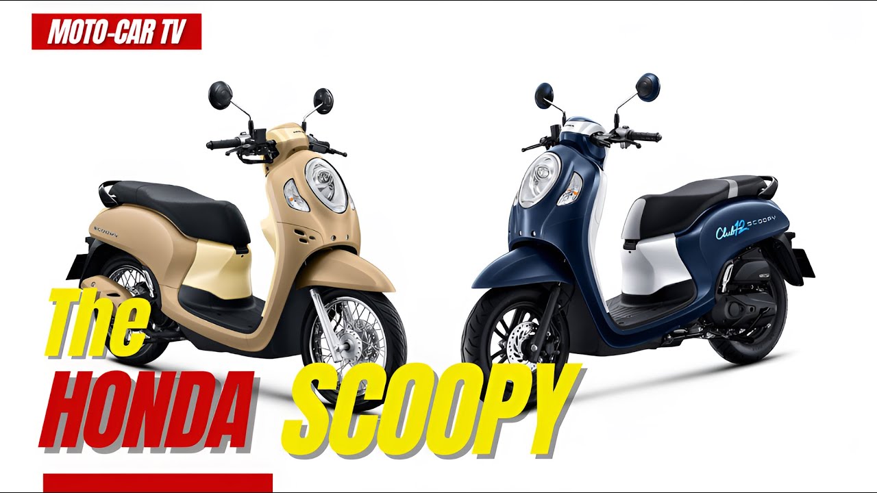 The Honda Scoopy | MOTO-CAR TV - YouTube