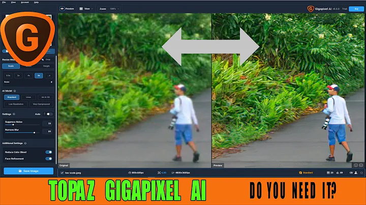 Enhance and Enlarge Your Photos with Topaz Gigapixel AI