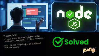 Fix Node.js Not Recognized Error In Tamil Node.js Installation Path Problem Solution